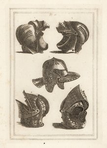 Helmet of John de Courcy, Earl of Ulster 1,2, Oliver Cromwell