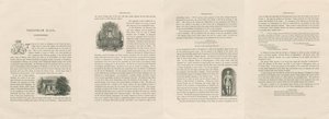 特伦瑟姆厅的历史记载：印刷，nd [19th] 作者 不明