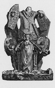 古罗马的历史。1872年的罗马版画 作者 不明