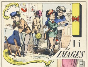 I : 图像 - Games Alphabet，c.1890（插图） 作者 不明