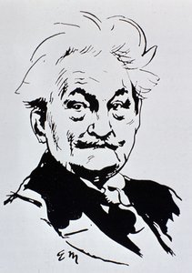 Leos Janacek（纸本水墨） 作者 不明