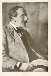 Leon Bakst (1866-1924)，俄罗斯画家，肖像照片（黑白照片） 作者 不明