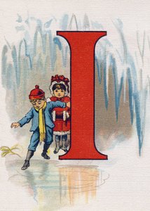 字母I：他们要滑下去了。ABC L