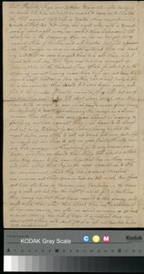 彼得·布朗 (Peter Brown) 写给莎拉·布朗 (Sarah Brown) 的信，1775 年 6 月 25 日（纸质） 作者 未知艺术家