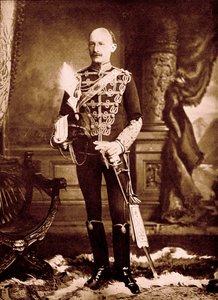 巴登-鲍威尔中将，肖像，约 1900 年 作者 未知艺术家