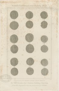 Madeley-罗马硬币：雕刻，[c 1817] 作者 不明