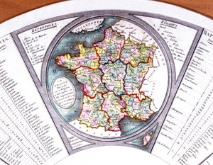 法国地图 作者 未知艺术家