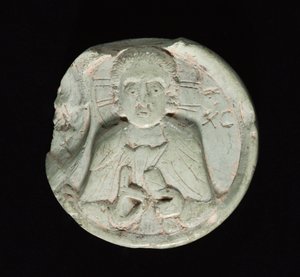 与基督纪念章，约1200-1400年 作者 不明