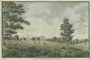 Needwood-Brickley Lodge：水彩画，nd [1786] 作者 不明