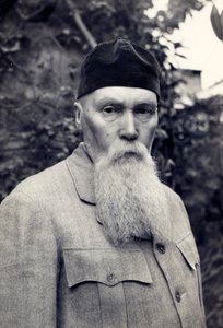 尼古拉斯-罗里奇，印度纳加尔，约1936-42（黑白照片）。 作者 不明