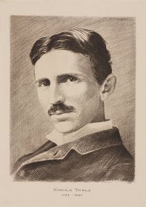 尼古拉·特斯拉，克罗地亚出生的塞尔维亚工程师、物理学家和发明家，1885 年 作者 不明