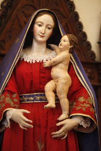 Oratorio confraternale del SS.mo Crocefisso (1714), Gallipoli, Apulia Virgin & child, Gallipoli, Italie 作者 不明