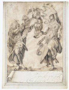 Philipp Hainhofer专辑Amicorum的页面，1596-1633年 作者 不明