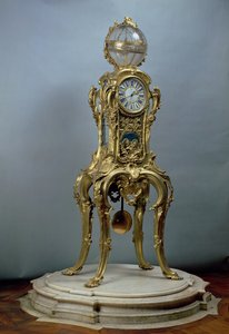 Passament 天文钟由 Jacques Caffieri (1678-1755) 为法国路易十五制作 作者 不明