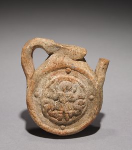 朝圣者瓶与圣梅纳斯，500-700 作者 不明