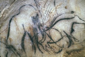 Prehistoric cave of Pech Merle/Chapel of the mammoths/25,000 years/Cabrerets/Lot/Midi Pyrenees/France 作者 不明