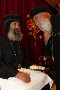 Abbassiya科普特教堂的牧师们 Le Caire Egyptpte 作者 不明