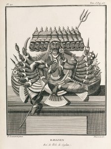 Ravanen，锡兰岛的国王 作者 不明
