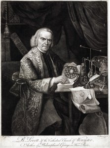 理查德·洛维特，英国物理学家，c 1750-1780 作者 不明