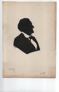 理查德-瓦格纳（1813-1883），约 1850 年，剪影） 作者 未知艺术家