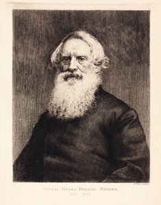 Samuel F B Morse，美国艺术家和摩尔斯电码的发明者，c 1870 作者 Unbekannt