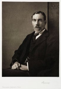 威廉-拉姆塞爵士，苏格兰化学家，约1910年 作者 不明
