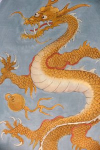 阿丽亚娜号。瑞士陶瓷和玻璃博物馆。中国龙，日内瓦，瑞士 作者 不明