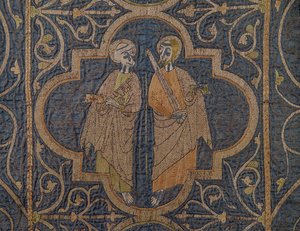 Clare Chasuble，圣彼得和圣保罗的细节，英国 作者 不明