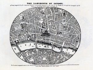 伦敦的 "迷宫"(The Labyrinth of London) 作者 不明