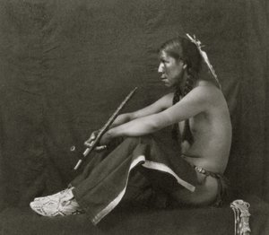 The Peace pipe 1914 (photo) 作者 未知艺术家