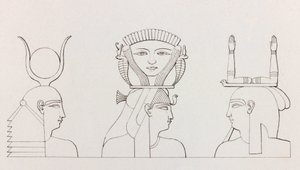 底比斯, Louqsor, 特写 作者 不明
