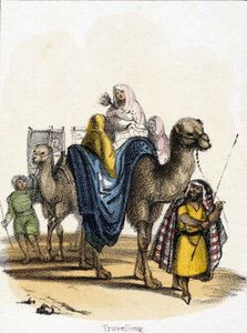 旅行"，约 1845 年 作者 未知艺术家