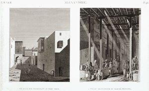 埃及亚历山大港的两种景观，约 1798 年 作者 不明