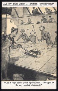 英国：Raphael Tuck & Sons Ltd在二战期间制作的幽默明信片 作者 不明