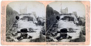 泰坦之战，义和团运动，中国，1900 1901。 作者 安德伍德和安德伍德