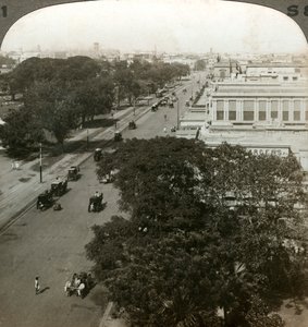 印度加尔各答Chowringhee Road，建于1900年代。 作者 安德伍德和安德伍德