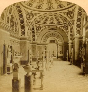 1898年，德国慕尼黑，格吕佩托克，罗马人大厅。 作者 安德伍德和安德伍德