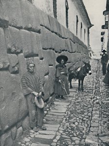 印加砌体，库斯科，1916年