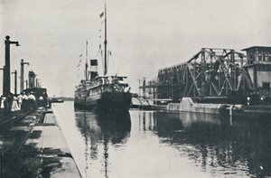 巴拿马运河开通，1916年 作者 安德伍德和安德伍德