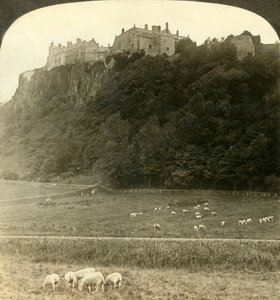 斯特灵城堡（Stirling Castle），昔日国王的所在地...苏格兰，约于1900年。 作者 安德伍德和安德伍德