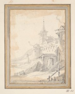河上城堡 作者 不明