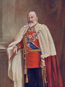 爱德华七世，1841年？ 1910。 作者 不明