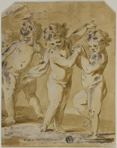 Bacchanal Putti 作者 不明