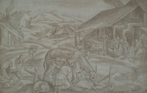 耶稣诞生 作者 不明