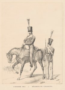 骑兵制服（Uniforme des et Rgimens de Chasseurs） 作者 不明