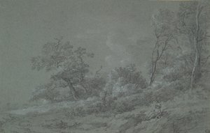 林地场景 作者 不明