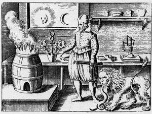 Alchimie - La flamme - 1659年 "L