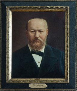 Alexandre Ostrovski - Portrait of the Dramatist Alexander N. Ostrovsky (1823-1886), Anonymous. Oil on canvas, Second Half of the 19th cen., State Museum of A. Ostrovsky, Shchelykovo 作者 未知艺术家