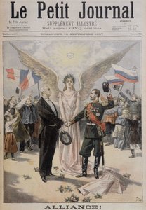 Alliance (between France and Russia) - Couv. “” The Petity Journal””” of Sept. 12 作者 未知艺术家