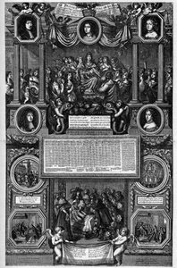 1682年的年鉴，代表着王储的诞生（法兰西的路易，被称为大王储 作者 未知艺术家